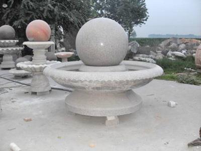 石雕风水球
