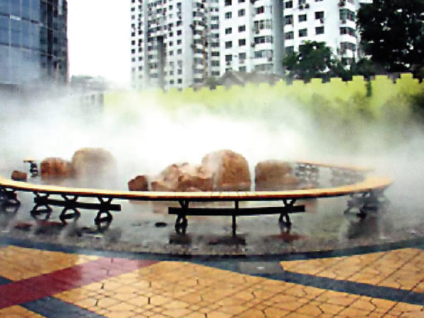 朔州冷雾喷泉厂