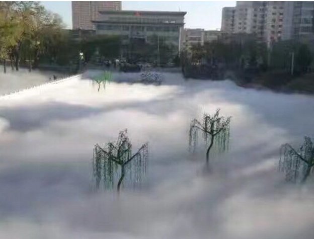 雾森、冷雾喷泉